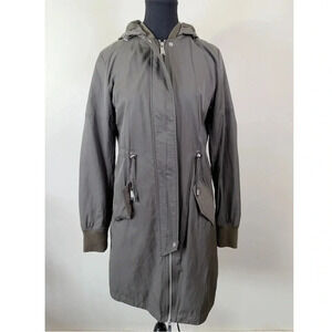 ELLABEE  GREEN ARMY LONG JACKET